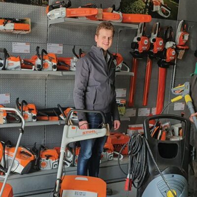 Vlastuin Mechanisatie is er ook voor de hovenier